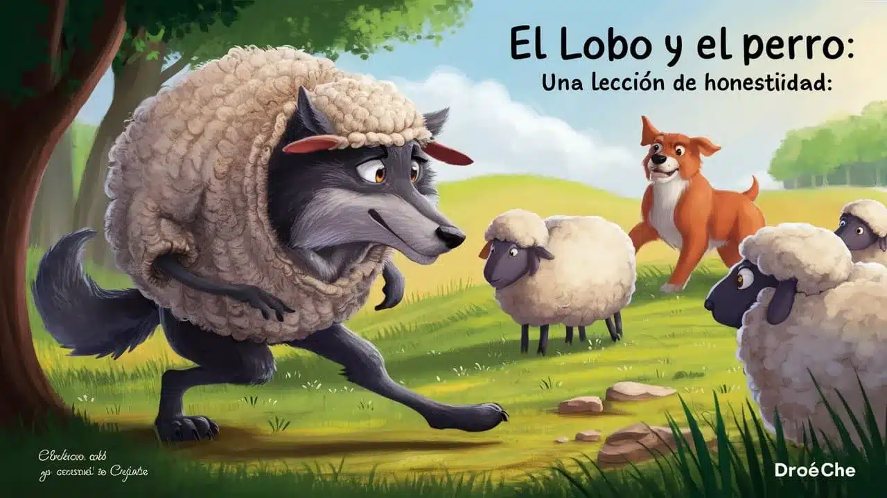 El lobo y el perro una lección de honestidad